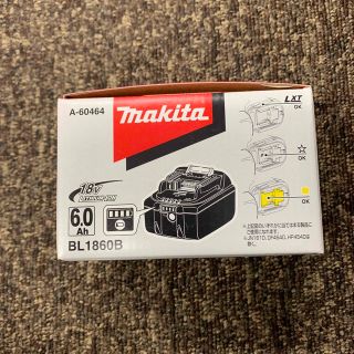 マキタ(Makita)のマキタ　バッテリー　BL1860B  未使用品(その他)