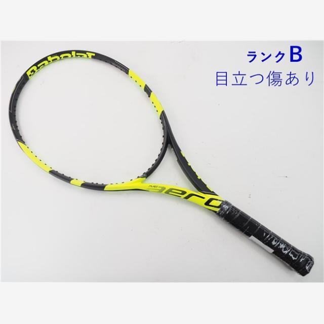 テニスラケット バボラ ピュア アエロ チーム 2015年モデル (G2)BABOLAT PURE AERO TEAM 2015元グリップ交換済み付属品