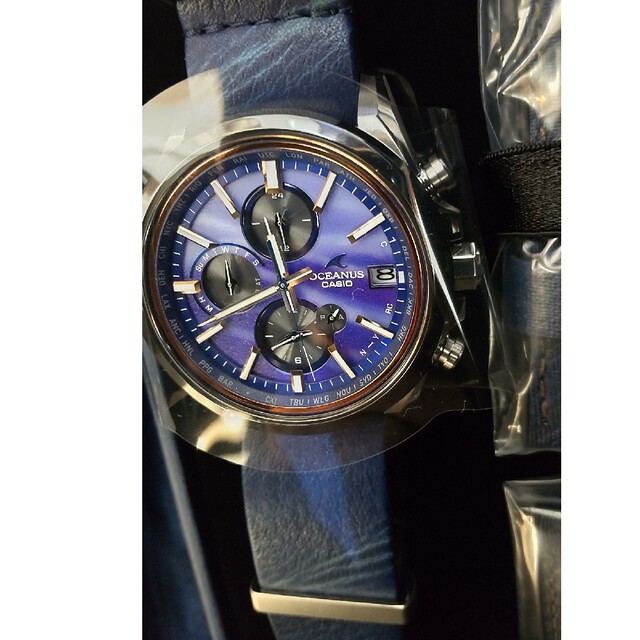 新作 CASIO カシオオシアナスOCW-T4000ALE-2AJR新品未使用 - 腕時計(アナログ)