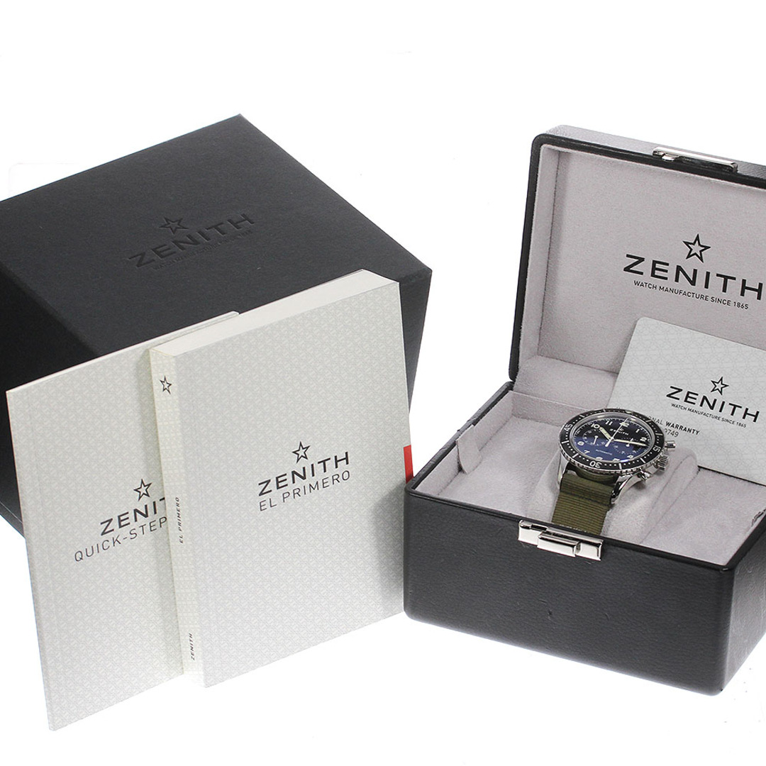 ★箱・保証書付き【ZENITH】ゼニス ヘリテージ クロノメトロ TIPO CP-2 カイレリモデル 03.2240.4069/21.C803 自動巻き メンズ_718412