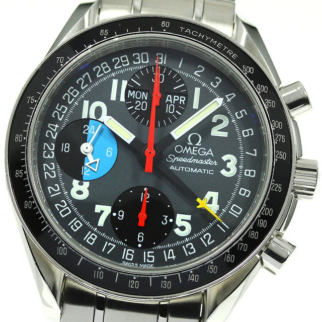 【超新作】 トリプルカレンダー マーク40 スピードマスター 【OMEGA】オメガ - OMEGA クロノグラフ メンズ_733589 自動巻き 3520.53 腕時計(アナログ) 【超新作】 トリプルカレンダー マーク40 スピードマスター 【OMEGA】オメガ - OMEGA クロノグラフ メンズ_733589 自動巻き 3520.53 腕時計(アナログ)