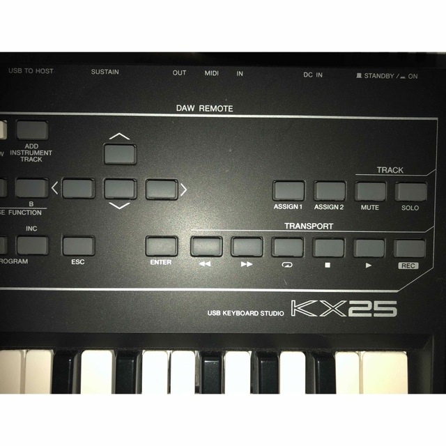 ヤマハ(ヤマハ)のYAMAHA KX25 USB MIDI キーボード　動作品！ 楽器のDTM/DAW(MIDIコントローラー)の商品写真