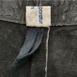 MILITARY - 実物 ドイツ軍 Uボート レザー パンツ 海軍 ライダース