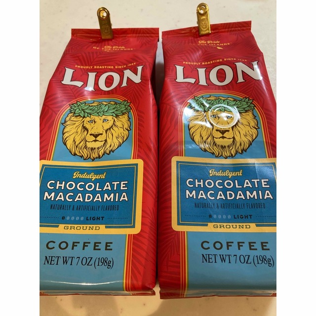 LION(ライオン)のライオンコーヒー　チョコレートマカデミア 食品/飲料/酒の飲料(コーヒー)の商品写真