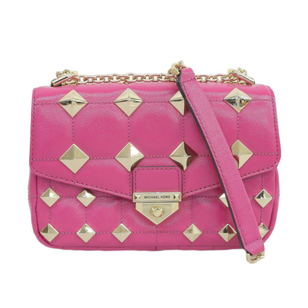 中古】 MICHAEL KORS マイケルコース パテント ソーホー スモール