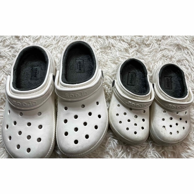クロックス★親子ペア★ホワイト★crocs