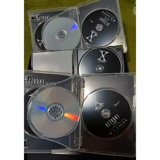 【値下げ！】ほぼ新品！X JAPAN RETURNS 完全版 DVD-BOX