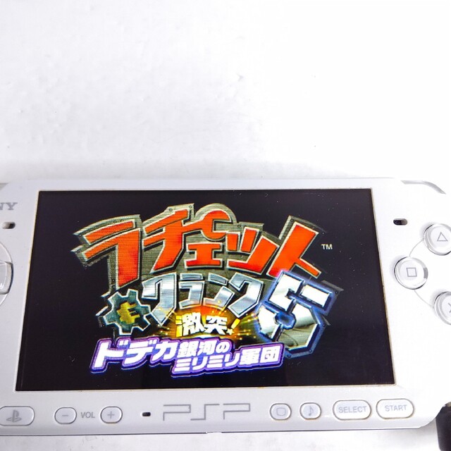 psp3000 プレイステーションポータブル　パールホワイト　美品　セット 8