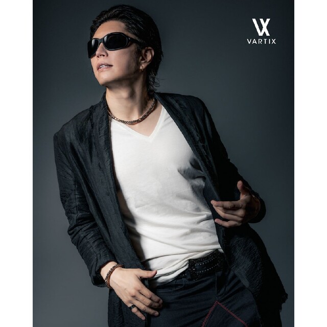 新しいエルメス Gackt プロデュース愛用VARTIX 2023年 新作サングラスマット サングラス+メガネ