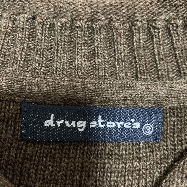 drug store's(ドラッグストアーズ)のドラッグストアーズ⭐️茶系ニットワンピサイズ③ レディースのワンピース(ひざ丈ワンピース)の商品写真