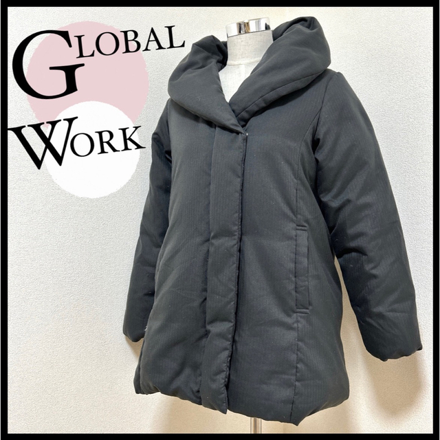 GLOBAL WORK グローバルワーク M ダウンジャケット ロング丈 アウタ | フリマアプリ ラクマ