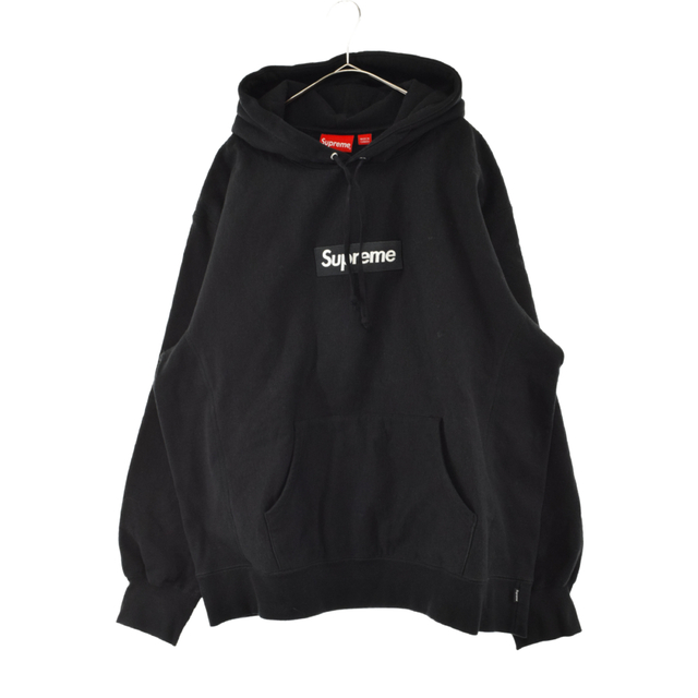 国内正規品 Supreme バンダナ ボックスロゴ フーディ ネイビー 紺