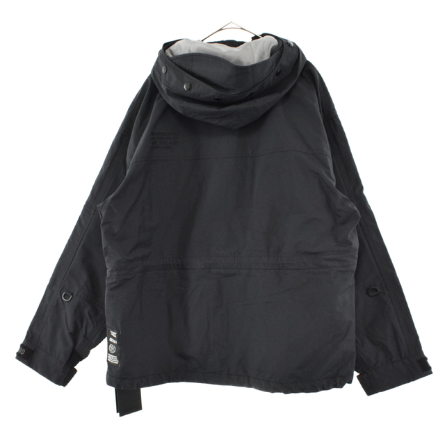 NEIGHBORHOOD ネイバーフッド 22SS 3 Layer Parka 3レイヤーナイロンマウンテンパーカー 221TSNH-JKM09 ブラック