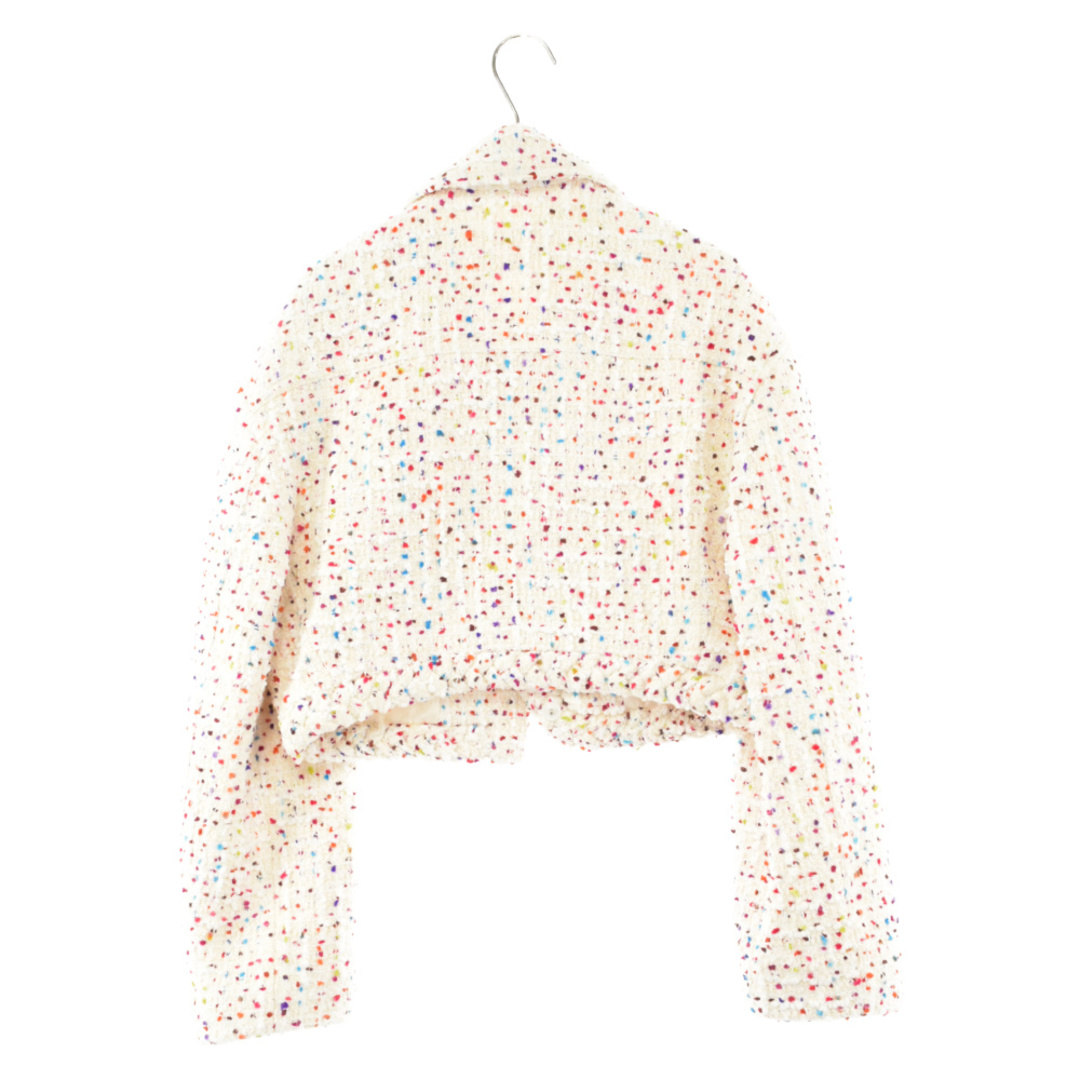 保障できる】 VALENTINO ヴァレンティノ フリル装飾 ナイロンジップ