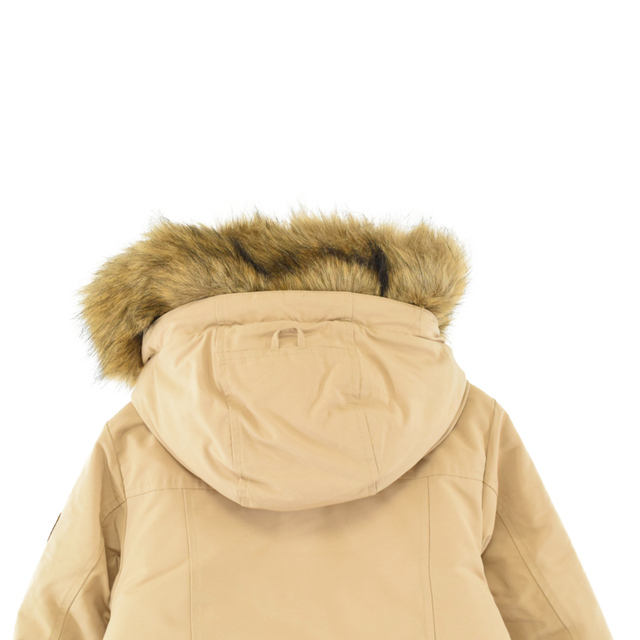 THE NORTH FACE(ザノースフェイス)のTHE NORTH FACE ザノースフェイス W'S MCMURDO AIR VX COAT マクマードファー付きダウンジャケット パーカー ベージュ NVC3NH81 メンズのジャケット/アウター(ダウンジャケット)の商品写真