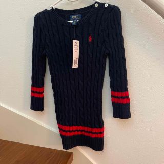 ポロラルフローレン(POLO RALPH LAUREN)のニットワンピース　2T90(ワンピース)