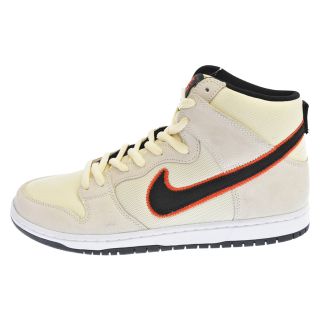 ナイキ(NIKE)のNIKE SB ナイキエスビー SB DUNK HIGH PRO PRM Coconut Milk and Black エスビー ダンク ハイカットスニーカーベージュ DO9394-100 US11(スニーカー)