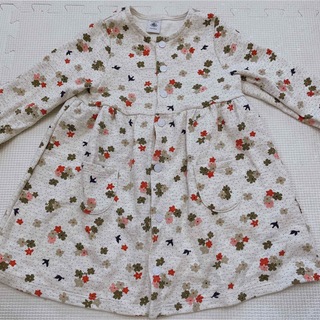 オンラインファッション - プチバトー 2歳3歳 花柄 ワンピース