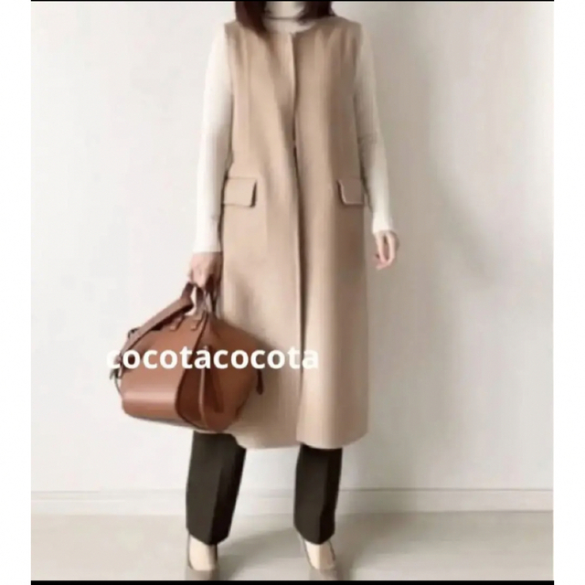 新品 ZARA ウールブレンドロングベスト www.mediacommerce.ec