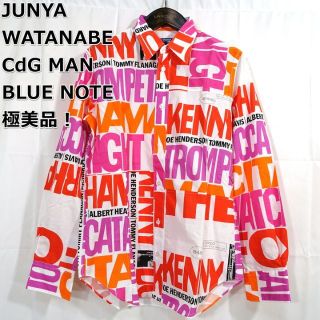 ジュンヤワタナベマン(JUNYA WATANABE MAN)の【極美品】ジュンヤワタナベマン　ブルーノート　コラボシャツ　BLUE NOTE(シャツ)