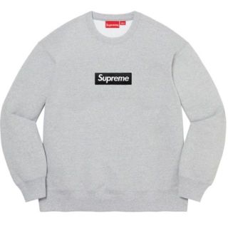 Supreme - Supreme Box Logo Crewneck Heather Grey Mの通販 by みー's ...