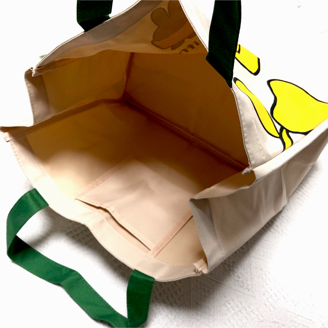 miffy(ミッフィー)のミッフィー／イエローフルーツ柄／大容量エコバッグ レディースのバッグ(エコバッグ)の商品写真