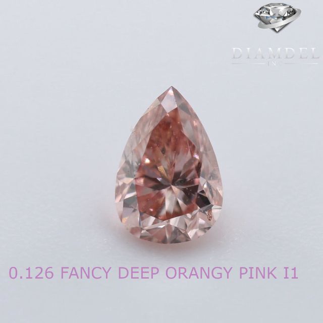 ピンクダイヤモンドルース/ F.D.O.PINK/ 0.126 ct.のサムネイル