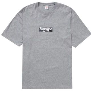 M)Supreme Emilio Pucci Box Logo Tee灰/黒