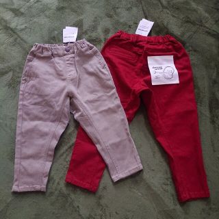 ブランシェス(Branshes)の新品【BRANSHES】ガーデナーテーパードパンツ2枚セット(パンツ/スパッツ)