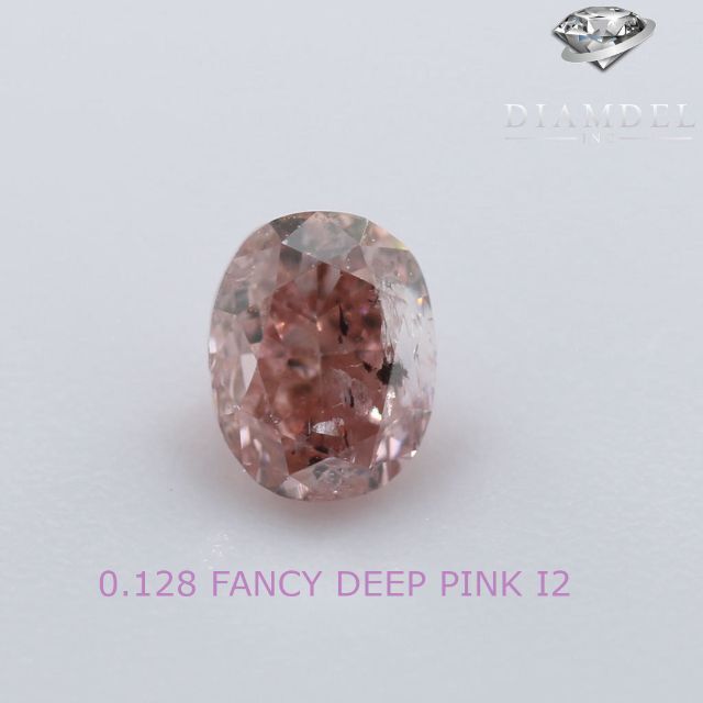 OVALクラリティピンクダイヤモンドルース/ F.D.PINK/ 0.128 ct.