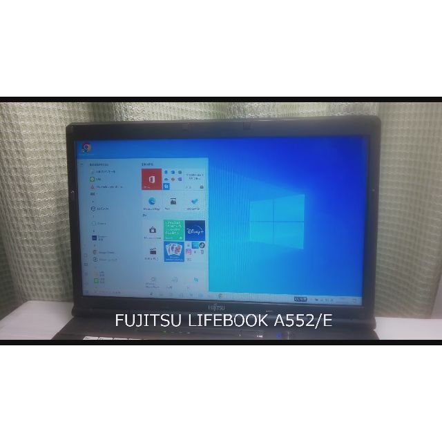 富士通(フジツウ)の☆ノートパソコン LIFEBOOK A552/E-A2 スマホ/家電/カメラのPC/タブレット(ノートPC)の商品写真