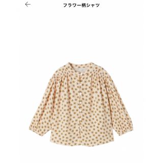 ザラキッズ(ZARA KIDS)の【juri様専用】ZARA kids フラワーブラウス(ブラウス)