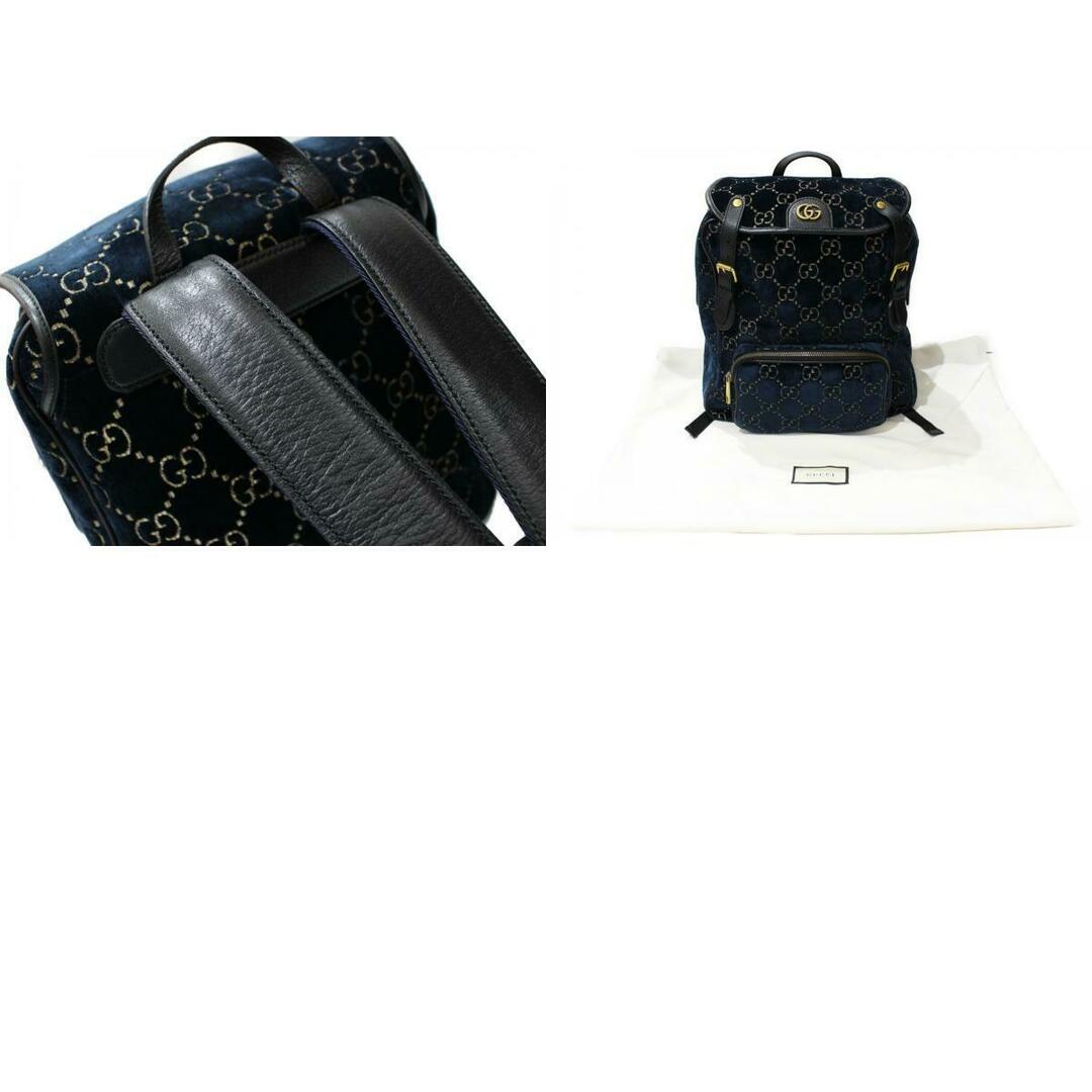 布袋あり】GUCCI グッチ GGベルベット スモール バックパック 574942