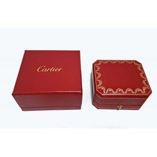 カルティエ(Cartier)のカルティエ イヤリング用 ピアス用 ケース 箱 レッド Cartier　BOX(小物入れ)