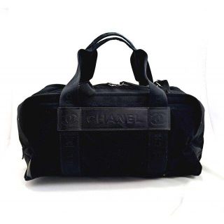 シャネル スポーツ ココマーク キャリーバッグ ボストンバッグ