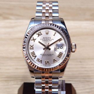 ロレックス(ROLEX)の新品同様 ロレックス 研磨済み デイトジャスト 179171 K18PG コンビ(腕時計)