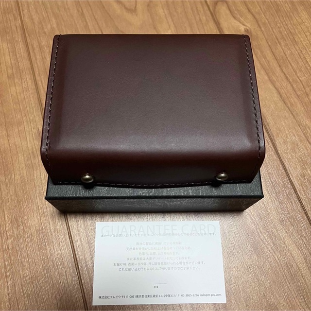 タバコ チョコ 【新品】エムピウ m+ ミッレフォッリエ2 P25 ミニ財布のサムネイル