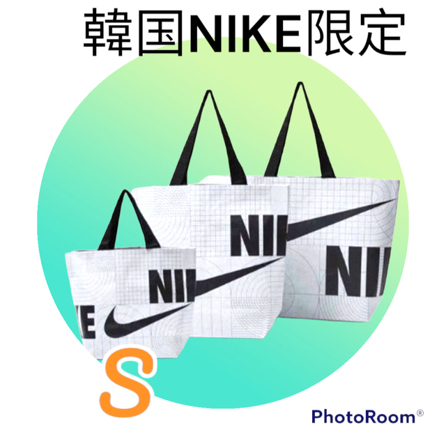 NIKE(ナイキ)の直輸入🌈韓国NIKE エコバッグ　ソウル　NIKE Sサイズ レディースのバッグ(エコバッグ)の商品写真