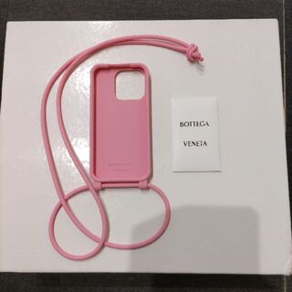 ボッテガヴェネタ(Bottega Veneta)の【新品未使用】ストラップ テックラバー Iphone 14 Pro MAXケース(iPhoneケース)