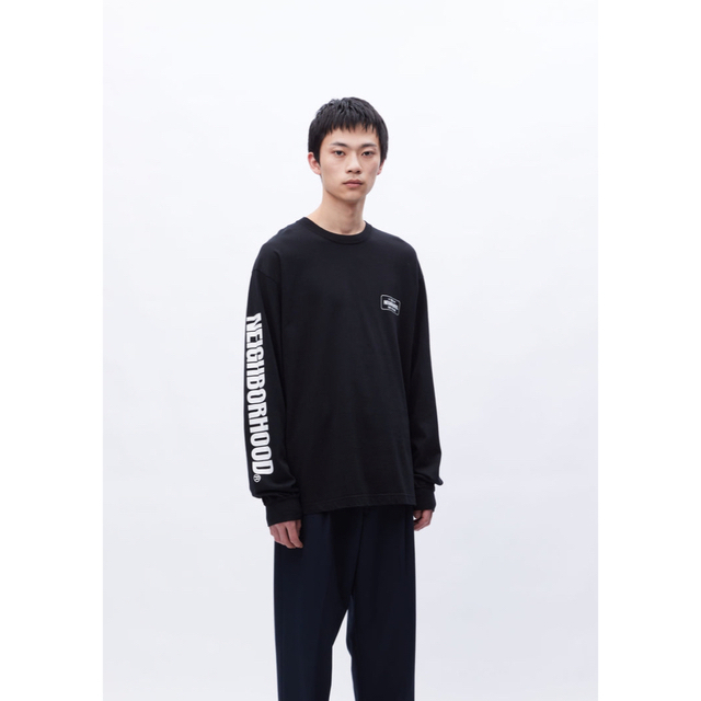 NEIGHBORHOOD(ネイバーフッド)のXL NEIGHBORHOOD L/S TEE ブラック メンズのトップス(Tシャツ/カットソー(七分/長袖))の商品写真