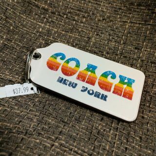 コーチ(COACH)の新品コーチCOACH★レザーキーホルダー/キーリング(キーホルダー)