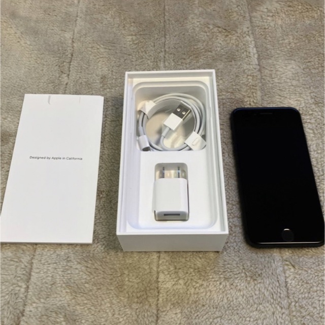 iPhone SE 第2世代 SE2 ブラック 128GB SIMフリー - スマートフォン本体