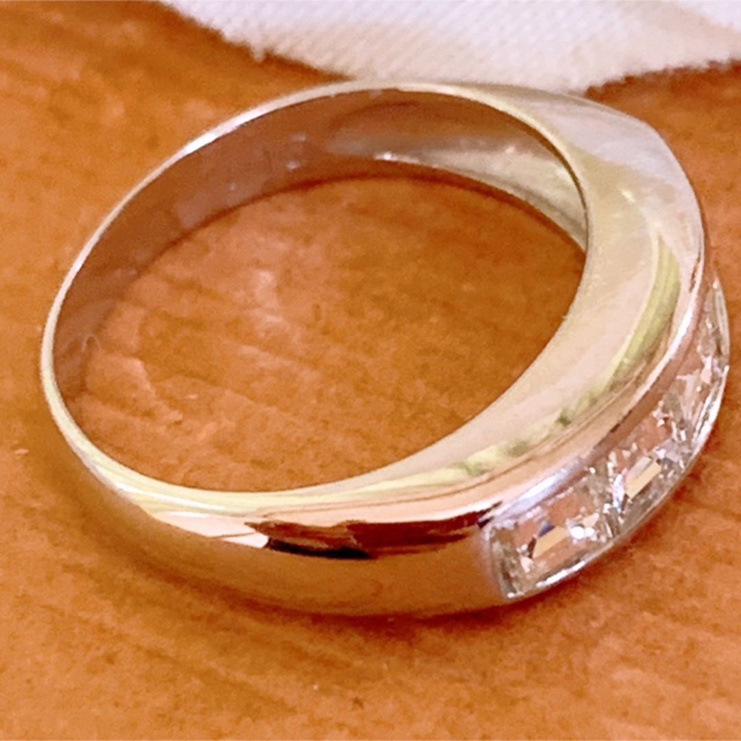 大粒❣️D1.05CT✨プラチナダイヤモンドリング　プラチナダイヤリング レディースのアクセサリー(リング(指輪))の商品写真