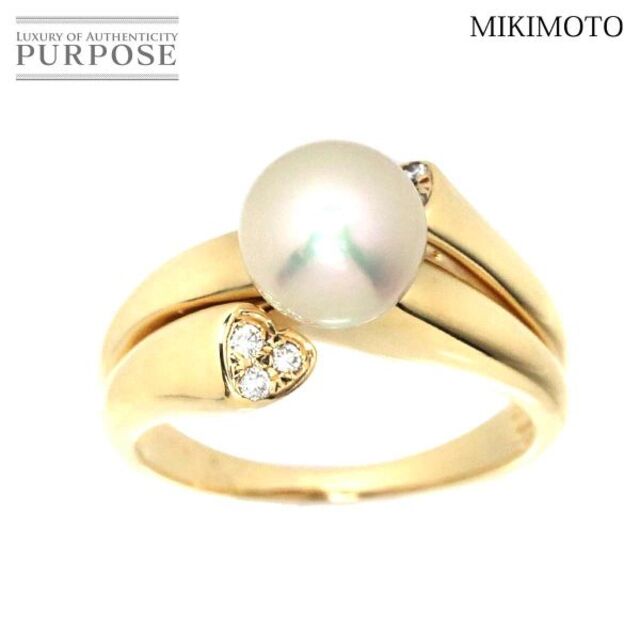 返品交換不可】 - MIKIMOTO ミキモト 90179436 VLP 指輪 パール 750