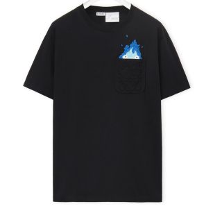 ロエベ(LOEWE)のLOEWE×ハウルの動く城　カルシファーTシャツ(Tシャツ/カットソー(半袖/袖なし))