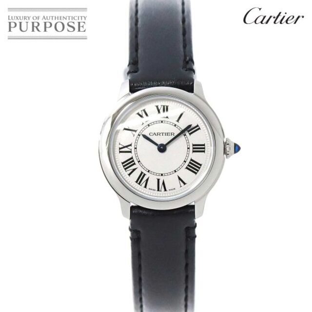 カルティエ Cartier ロンド マスト ドゥ カルティエ 29mm WSRN0030 レディース 腕時計 クォーツ Ronde Must De Cartier VLP 90182279