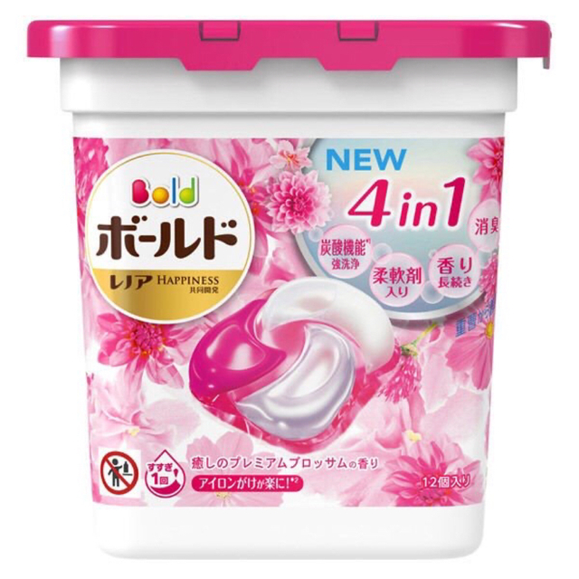 P&G - 数量限定 ボールド ジェルボール 4D 選べる6種類 合計40個 より