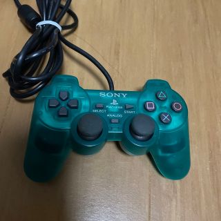 PS2 コントローラー エメラルドグリーン(家庭用ゲームソフト)