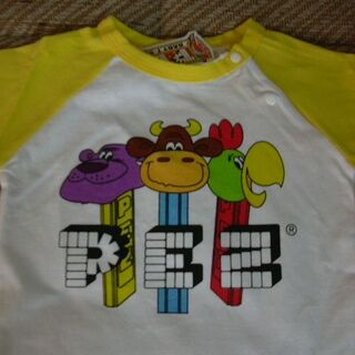 PEZ BABY Tシャツ/90/イエロー/￥1000(Ｔシャツ)