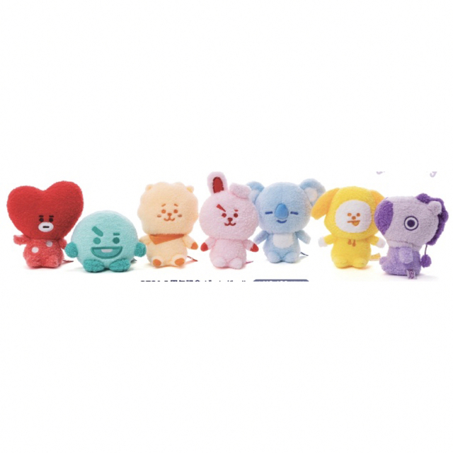 アイドルグッズbt21 5周年記念　ビーンドール